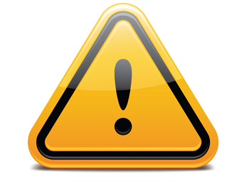 Image of a warning symbol